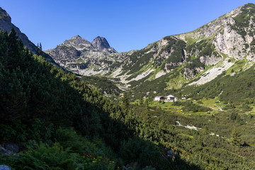 Obraz premium Malyovitsa peak at Rila Mountain, Bulgaria