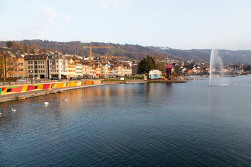 Obraz premium The Zug Lake