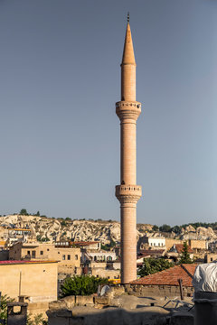 Tower in G?reme city at Cappadocia, Turkey