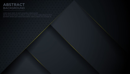 Modern Abstract Black Triangle Background