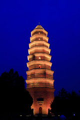 The Pagoda of Yan'an, China
