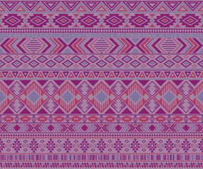 American indian pattern tribal ethnic motifs geometric vector background.