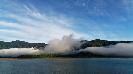 Aotearoa, Land of the long white cloud, Marlborough Sounds, New Zealand.