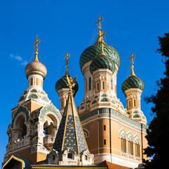 Russian Orthodox Cathedral in Nice, France