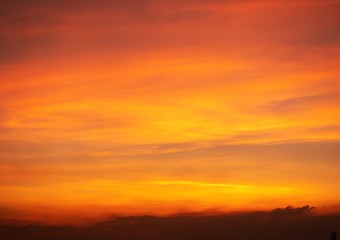 Twilight sky background with Colorful sky in twilight background