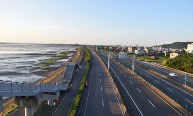 traffic on the highway