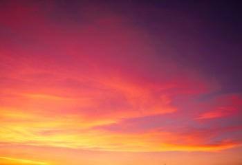 Twilight sky background with Colorful sky in twilight background
