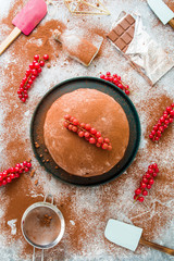 Italian zuccotto cake