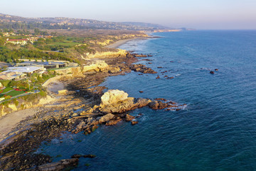 Southern View of Ladder Rock in Newport Beach