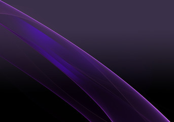 Abstract background waves. Black and purple abstract background for wallpaper or business card