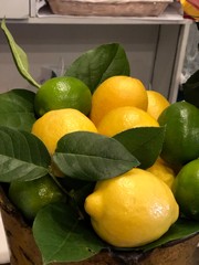 lemons and limes