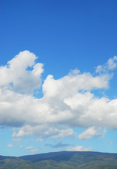 Obraz premium 空 雲 山 素材