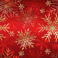 Naklejka na ściany i meble Christmas card. Snowflakes background. Winter seamless pattern. Christmas card. Snowflakes background. Winter seamless pattern.