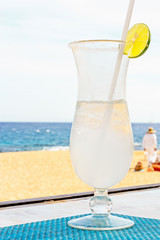 Drink on the beach