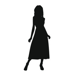 Woman Posing Silhouette