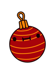 Niedliche kleine Christbaumkugel 