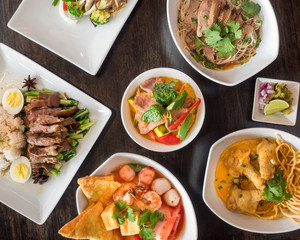 Spicy and authentic Thai soups and meat. Flavorful and warming soups for the winter time.