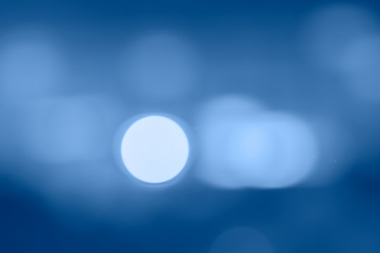 Abstract blue blure background. Christmas background.color of the year 2020 classic blue