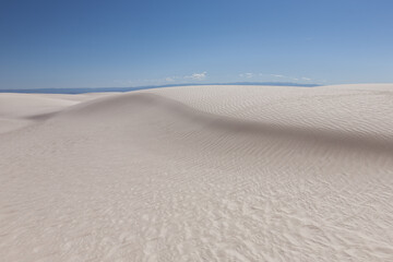 White Sands, National Monument. New Mexico.