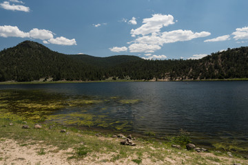 Fototapeta na wymiar Quemado lake, in southwest New Mexico.