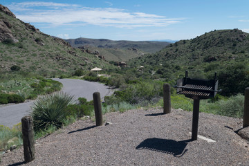 Spring Canyon State Park grill.