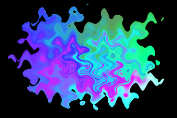 An abstract wavy psychedelic background image.
