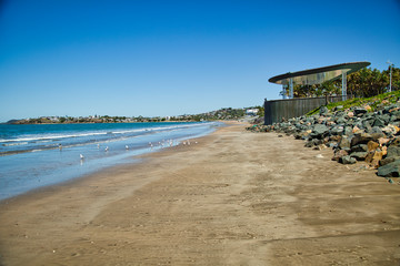 Fototapeta na wymiar Beachfront of Yeppoon in Queensland Australia
