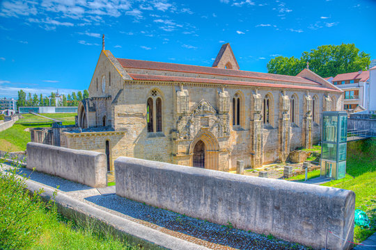 Ruins Of Monastery Of Santa Clara A Velha At Coimbra, Portugal