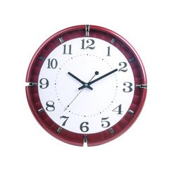 clock or wall clock on a background new.