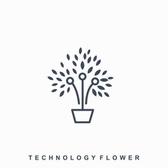 Obraz premium Leaf Natural Growth Illustration Vector Design Template