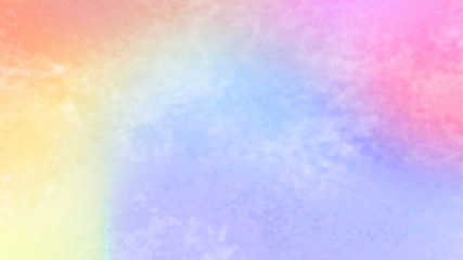 Abstract raibow watercolor background with copy space for your text