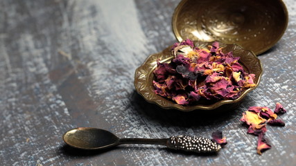 Dried Rose petals for making Rose tea