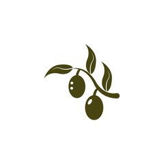 Olive logo template vector icon