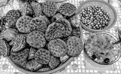 photo background of delicious Japanese food