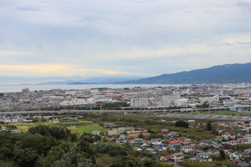 Fototapeta premium 小田原の街並み（神奈川県小田原市）