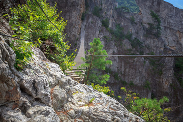Obraz premium View at Via Ferrata