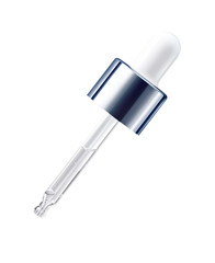 Dropper of essential oil, cosmetic pipette with essensial