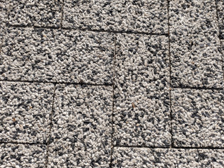 Granite cobblestoned pavement background