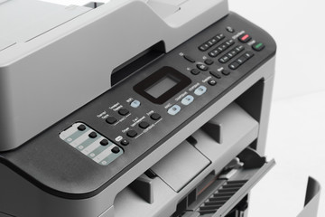 Close-up working printer scanner copier device - Image