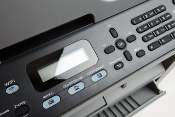 Close-up working printer scanner copier device - Image