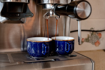 Espresso coffee machine