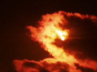 fire in the sky