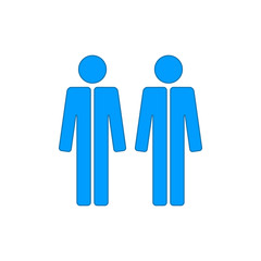 LGBT symbols. Symbols of gender. Male, gays, icon. Vector illustration.