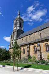 Église Notre-Dame-En-Saint-Mélaine de Rennes, Ile-et-Vilaine, Bretagne, France	