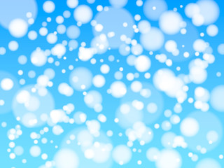 Abstract blue background. Vector illustration for banner or poster