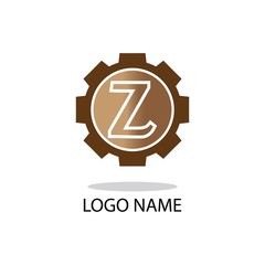 Z letter logo symbol modern business