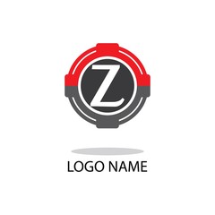 Z letter logo symbol modern business