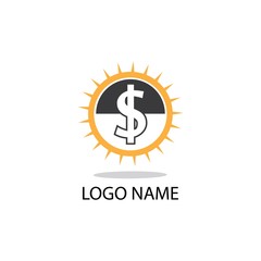 US dollar logo symbol illustration business