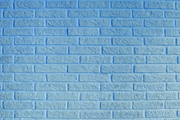 Obraz premium Light brick wall for background or texture. Copy space for your design. Blue tinting.