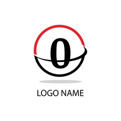 Zero logo vector design illustration